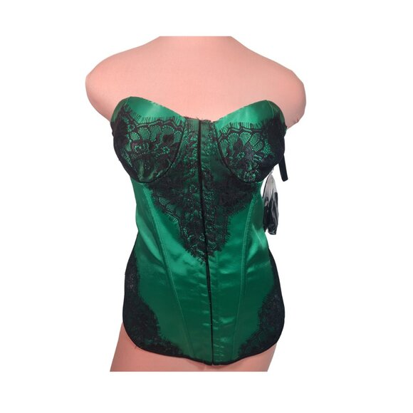 Coquette Other - Corset Top – NWT 💚🖤